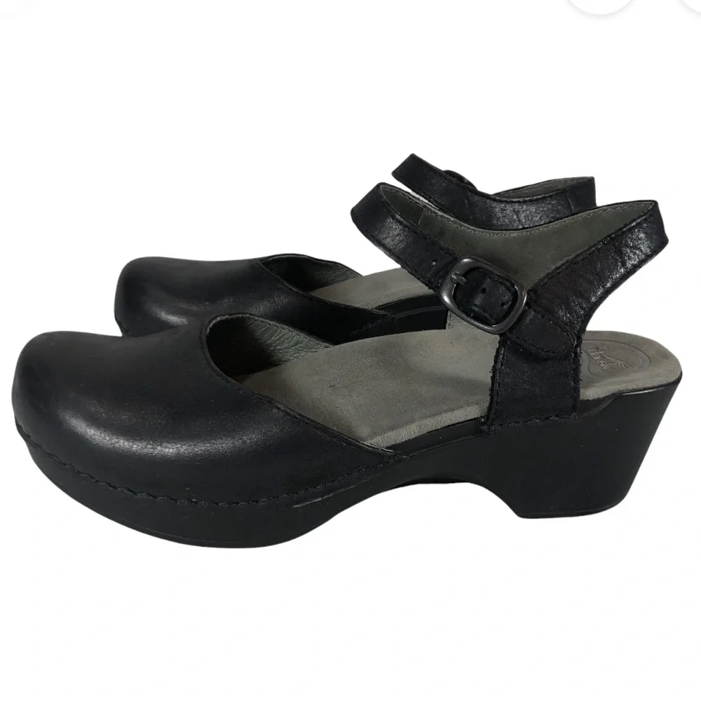 Dansko Sam Black Soft Full Grain Mary Jane 38 comfort - Picture 8 of 9